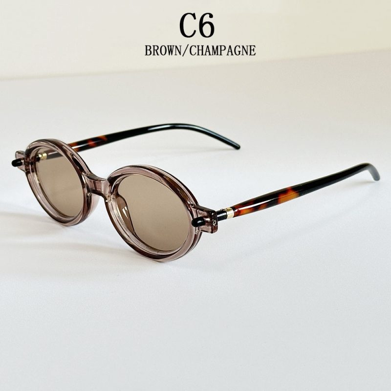 2025 Oval Sunglasses Women Small Sized Steampunk Sunglass Men Vintage Fashion Glasses Lunette Soleil Femme Gafas De Sol Hombre - Image 13