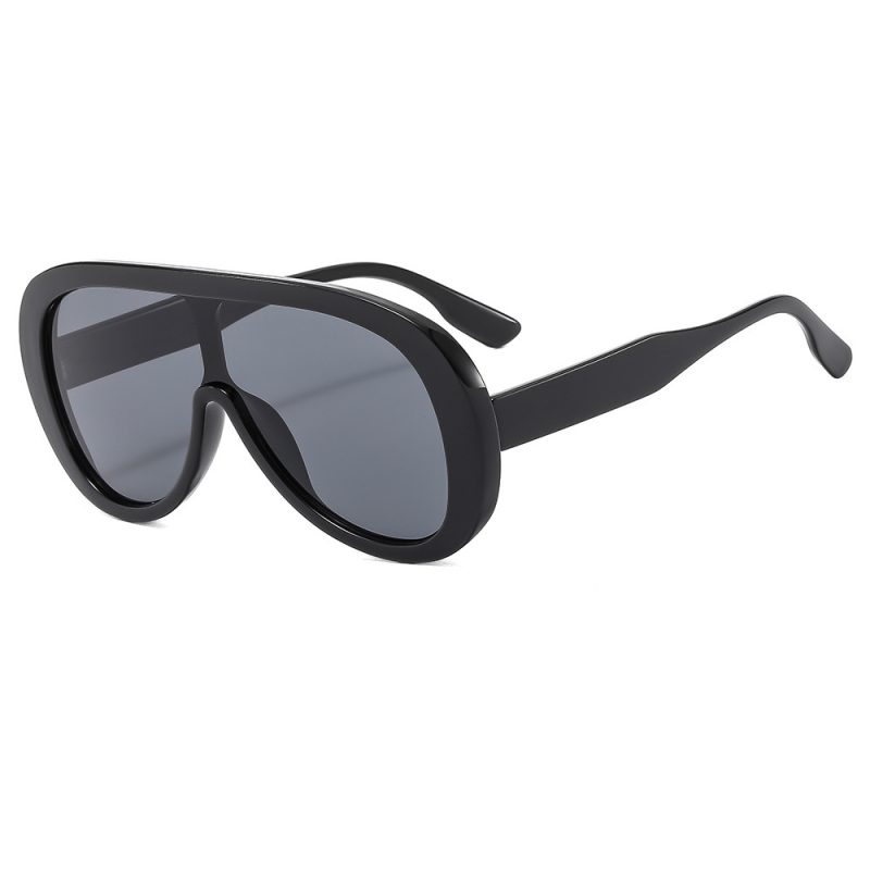 2025 New Fashion Pilot One-Piece Oversized Sunglasses Women Men Retro Luxury Designer Sun Glasses Trending Shades UV400 Eyeglass - Image 8