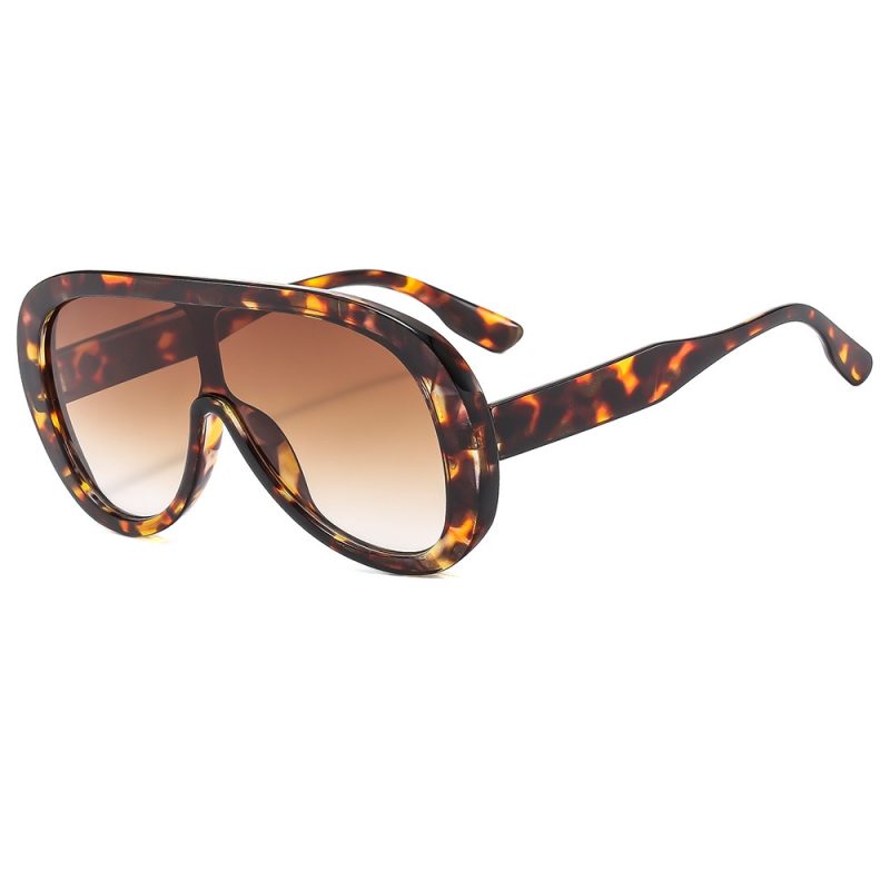 2025 New Fashion Pilot One-Piece Oversized Sunglasses Women Men Retro Luxury Designer Sun Glasses Trending Shades UV400 Eyeglass - Image 10
