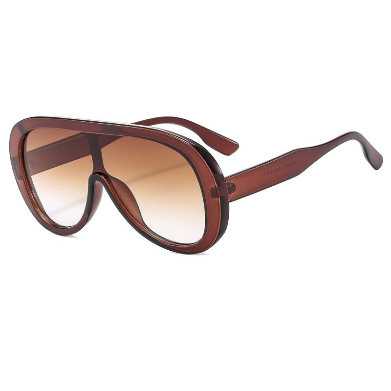 2025 New Fashion Pilot One-Piece Oversized Sunglasses Women Men Retro Luxury Designer Sun Glasses Trending Shades UV400 Eyeglass - Image 11