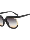 2025 New Round Oversized Sunglasses for Women Men Retro Luxury Designer Ladies Sun Glasses Trending Product Shades UV400 Eyewear