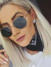 New Metal Men Sunglasses Brand Designer Sun Glasses Vintage Women Female Classic Driving Eyewear Uv400 2023