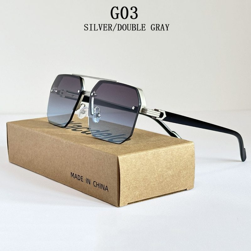 2025 Square Sunglass Men Vintage Luxury Sunglasses Women Retro Fashion Glasses Gafas De Sol Hombre Lunette Soleil Femme Okulary - Image 9