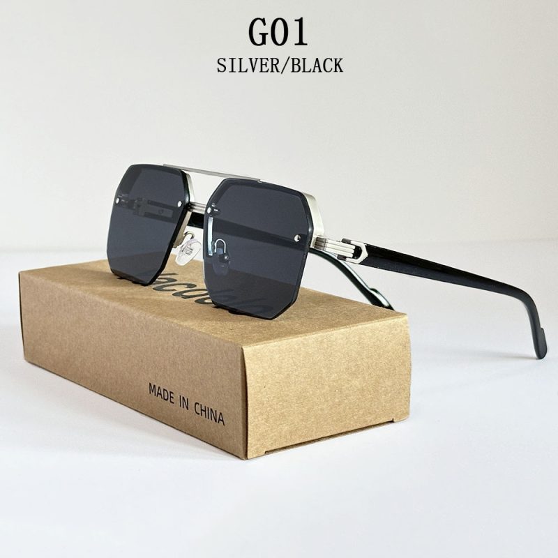 2025 Square Sunglass Men Vintage Luxury Sunglasses Women Retro Fashion Glasses Gafas De Sol Hombre Lunette Soleil Femme Okulary - Image 10