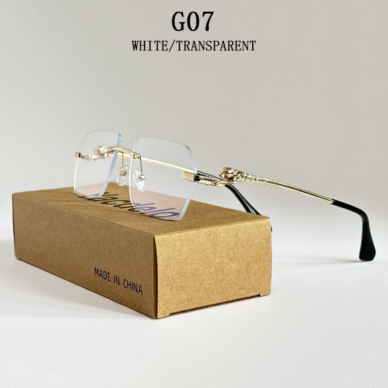 2025 Rimless Sunglasses Women Vintage Luxury Sunglass Men Retro Fashion Glasses Lentes De Sol Mujer Lunette Soleil Femme Vasos - Image 12
