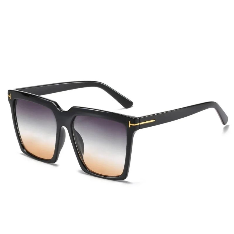Square Sunglasses Women 2025 Vintage Brand Oversize T Women's Sun Glasses Black Gradient Female Glasses Men.s Oculos UV400 - Image 4
