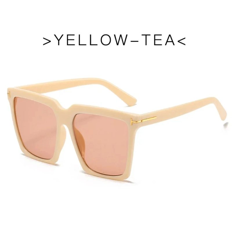 Square Sunglasses Women 2025 Vintage Brand Oversize T Women's Sun Glasses Black Gradient Female Glasses Men.s Oculos UV400 - Image 11