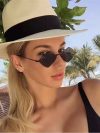 Retro Diamond Shape Sunglasses for Men Women Trendy Metal Small Quadrilateral Frame Shades UV400 Rhombus Ladies Sun Glasses