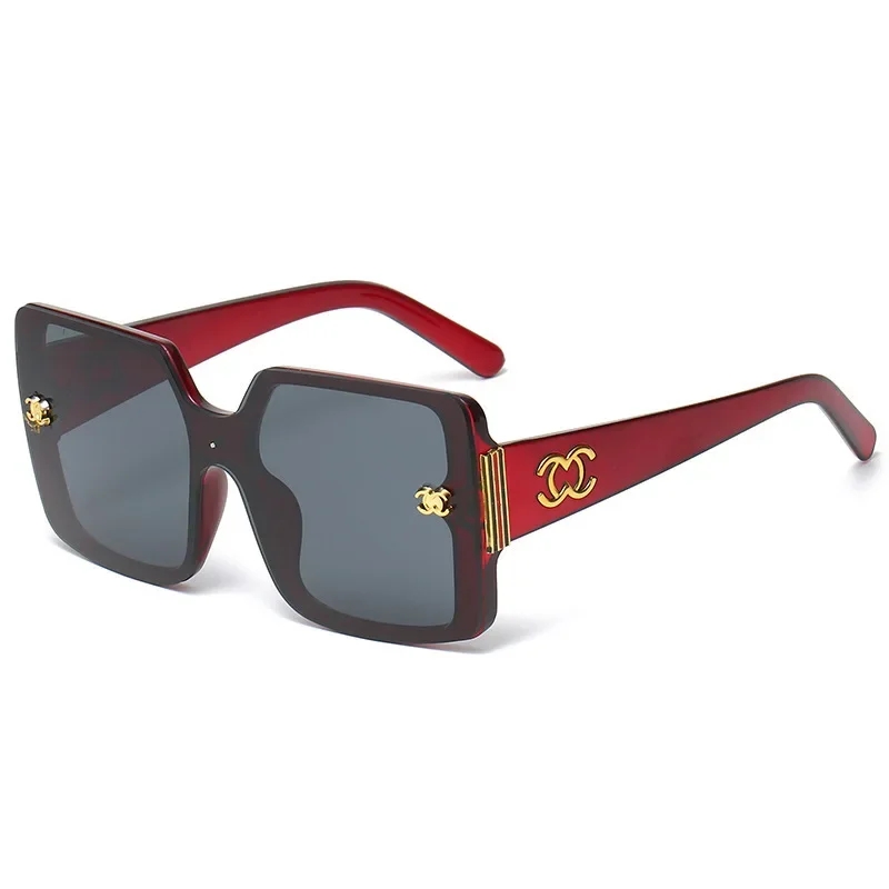 2024 Women's Retro Glasses Oversized Driving glasses Luxury brand Designer Sunglasses UV400 Women's Gradient Shade Oculos De Sol - Image 7