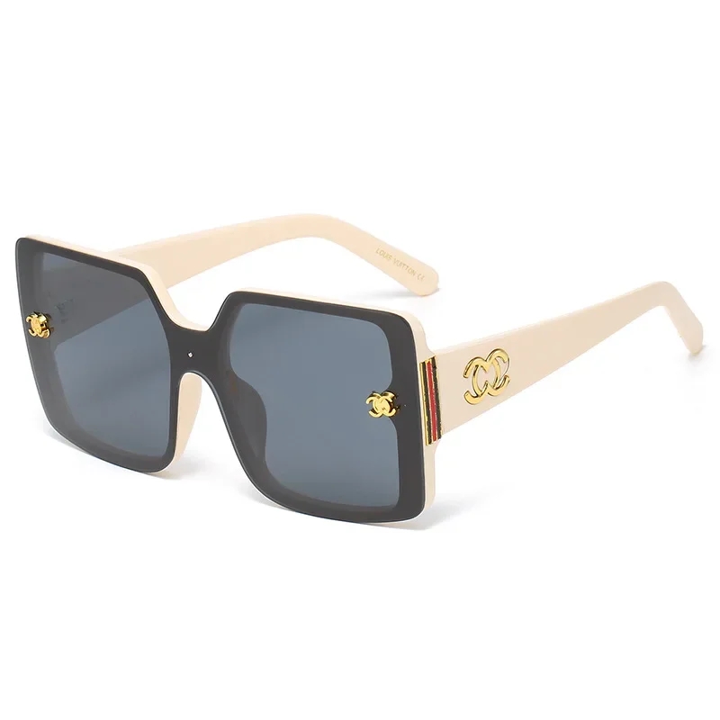 2024 Women's Retro Glasses Oversized Driving glasses Luxury brand Designer Sunglasses UV400 Women's Gradient Shade Oculos De Sol - Image 10