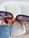 Oversized Sunglasses Man Woman Fashion Rimless Vintage Square Sun Glasses Eyewear Luxury Brand Design UV400 Female Shades
