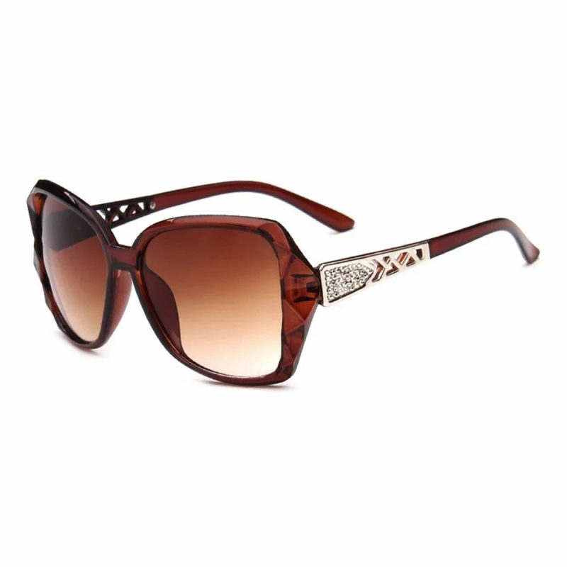 Fashion Big Purple Sunglasses Women Luxury Brand Square Sun Glasses Female Mirror Shades Ladies - Image 10