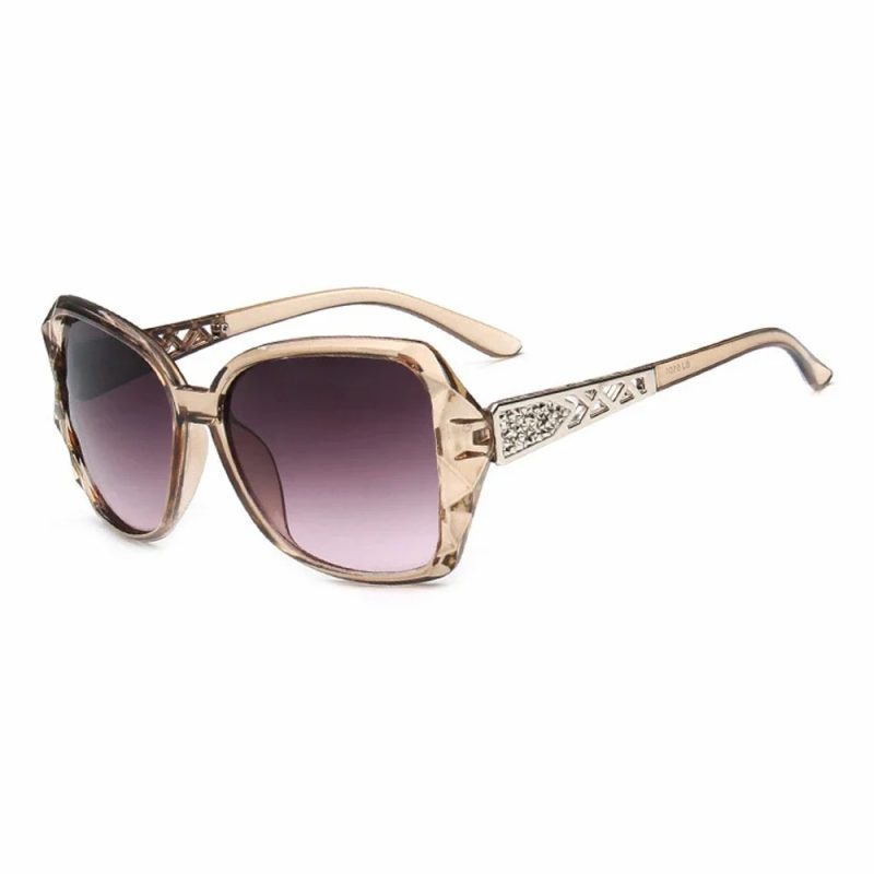 Fashion Big Purple Sunglasses Women Luxury Brand Square Sun Glasses Female Mirror Shades Ladies - Image 11