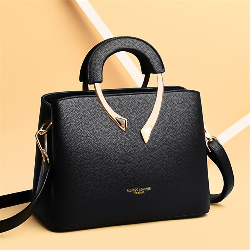GENUINE VANDERWAH High Quality Leather Casual Tote Luxury Handbags Women Bags Designer Shoulder Crossbody Bags for Women 2024 - Image 3
