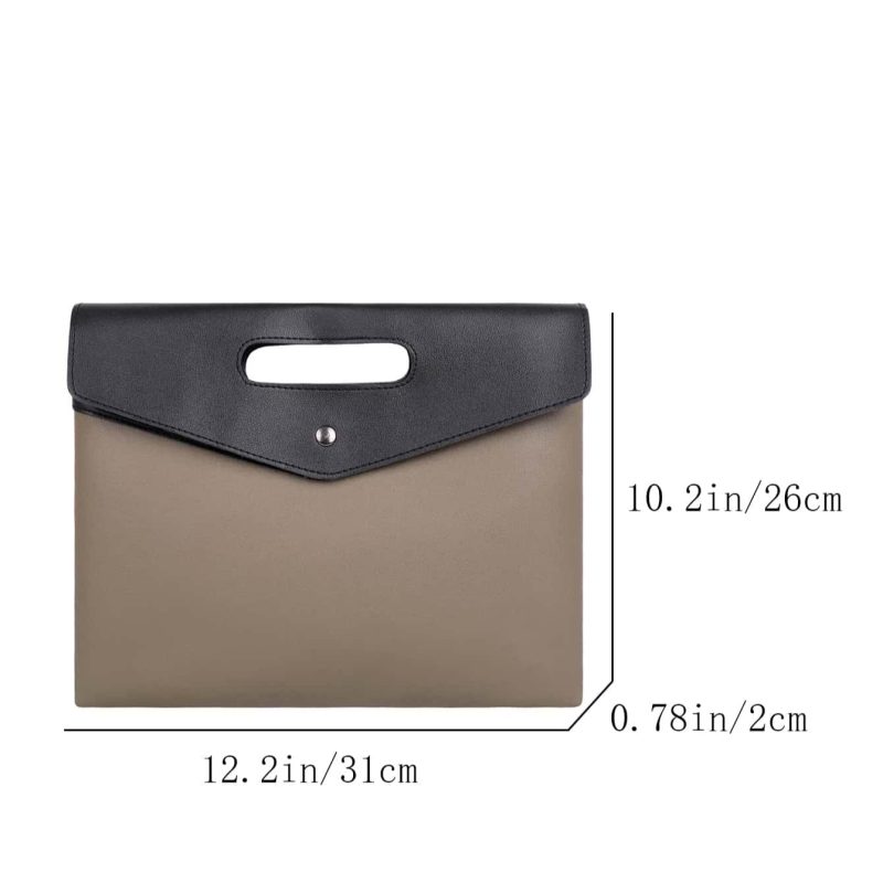 Fashionable Square Bag for Women, Two Tone Clutch Bag for Rookies & White-Collar Workers - Image 3