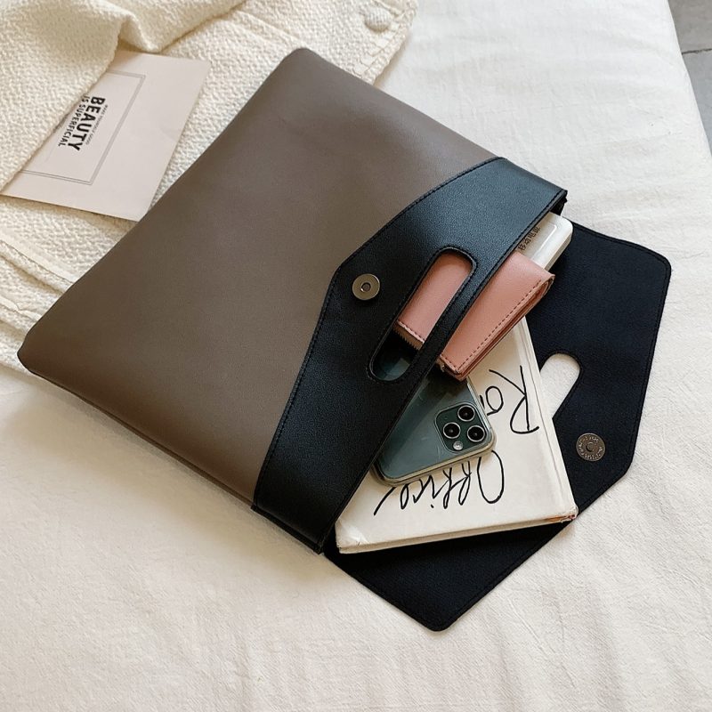 Fashionable Square Bag for Women, Two Tone Clutch Bag for Rookies & White-Collar Workers - Image 6