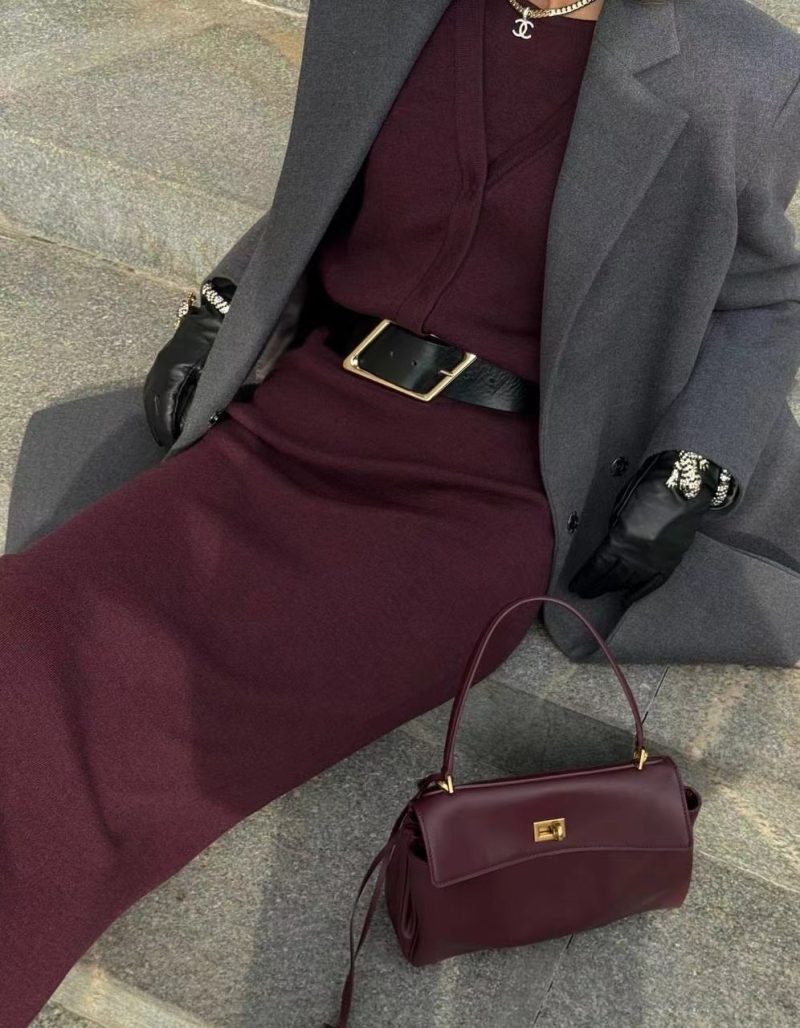 2025 Luxury Brand Rodeo Woman Bags Spring Autumn Genuine Leather Women Totes Fashion Gold Buckle Women Shoulder HandBags - Image 2