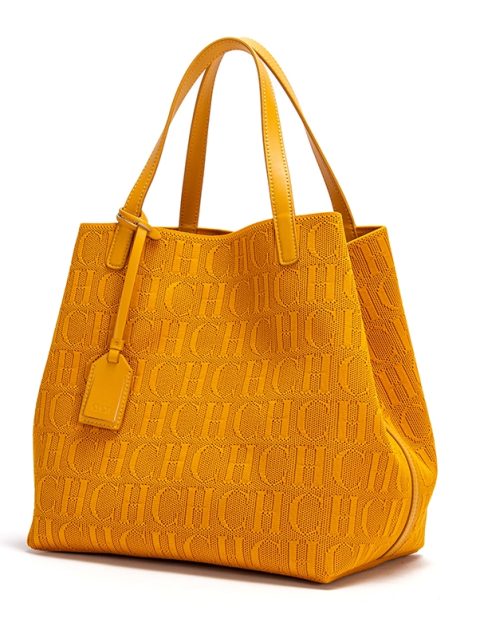 CH New Solid Color Outer Exquisite Fly Weaving Handmade Woven Large Capacity Shoulder Bag Ladies Handbag Fashion Classic