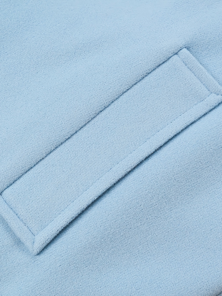 Women's Plus Size Coat Single Breasted Notched Lapel Elegant Long Winter Coats Solid Color Long Sleeve Coat for Women 2023 - Image 5