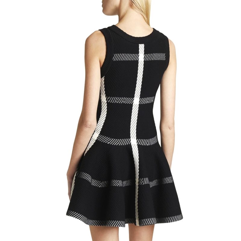 2025 Summer New In Luxury Brand Design Knit Black Dress For Women Sleeveless Vestidos Evening Party Birthday Short Skirt Clothes - Image 5