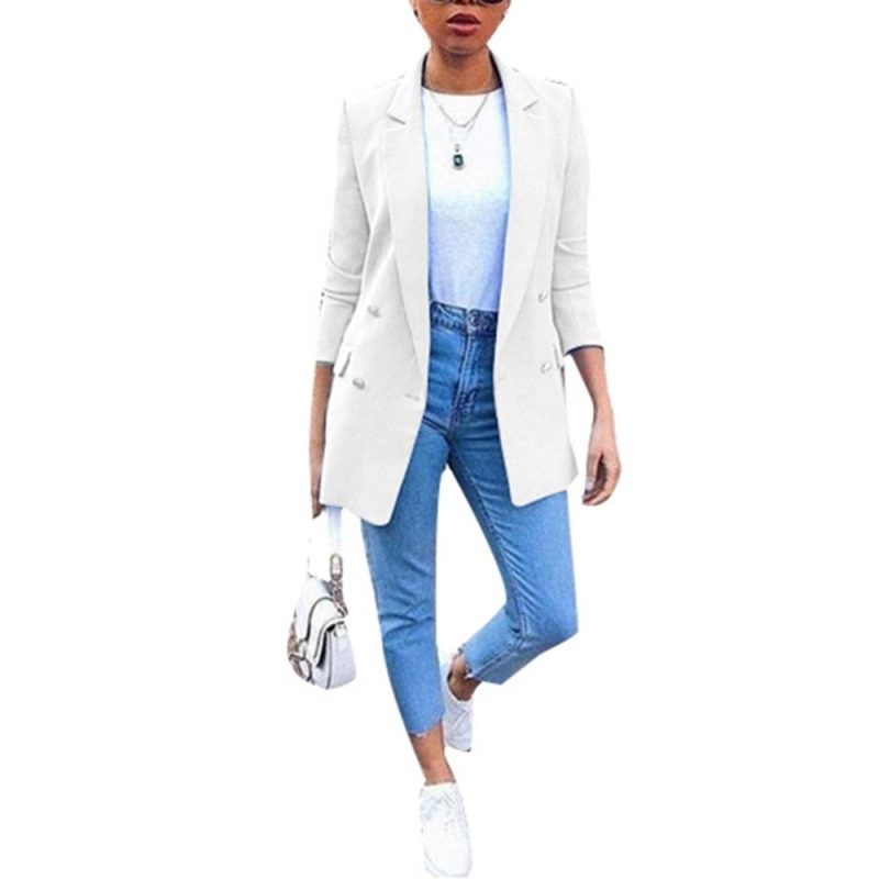 Suit Office Wear Suit Coat Women Autumn Fashion Coat Slim Suit Jacket Office Lady Long Sleeve Suit Jacket - Image 7