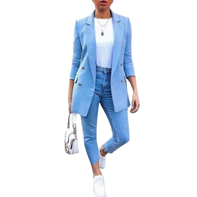 Suit Office Wear Suit Coat Women Autumn Fashion Coat Slim Suit Jacket Office Lady Long Sleeve Suit Jacket - Image 8