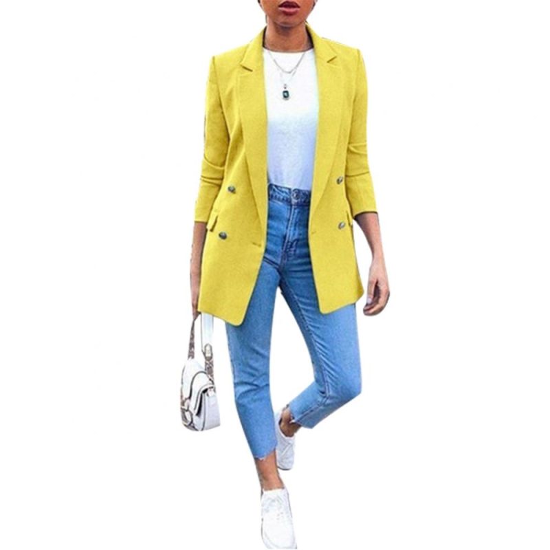 Suit Office Wear Suit Coat Women Autumn Fashion Coat Slim Suit Jacket Office Lady Long Sleeve Suit Jacket - Image 11