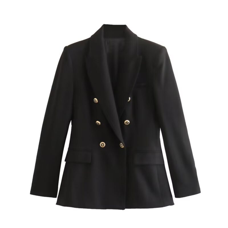 PB&ZA 2024 Summer New Women's Fashion and Elegance Versatile Slim Fit Multi color Suit Coat - Image 8