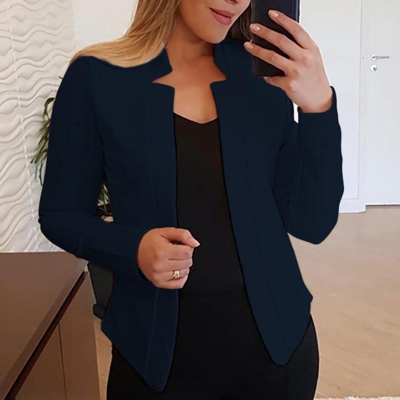 Trendy Women Slim Fit Business Outwear Plus Size Spring Coat OL Style Lady for Work Mujer 2022 Fashion Ins