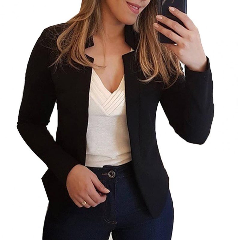 Trendy Women Slim Fit Business Outwear Plus Size Spring Coat OL Style Lady for Work Mujer 2022 Fashion Ins - Image 8
