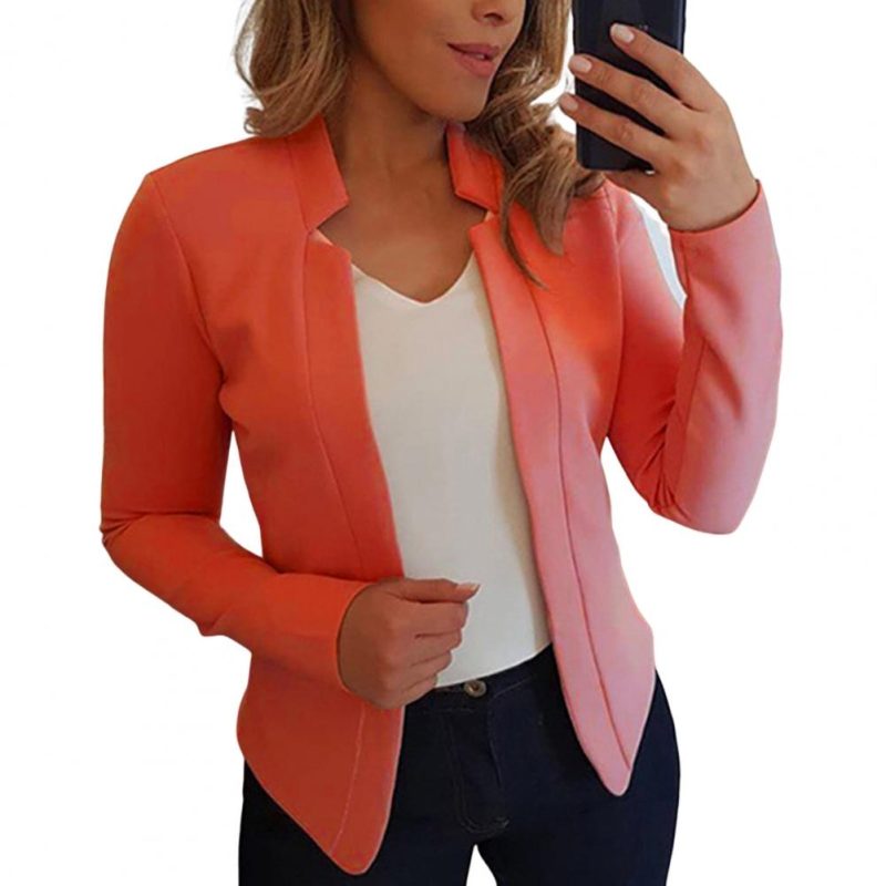 Trendy Women Slim Fit Business Outwear Plus Size Spring Coat OL Style Lady for Work Mujer 2022 Fashion Ins - Image 10