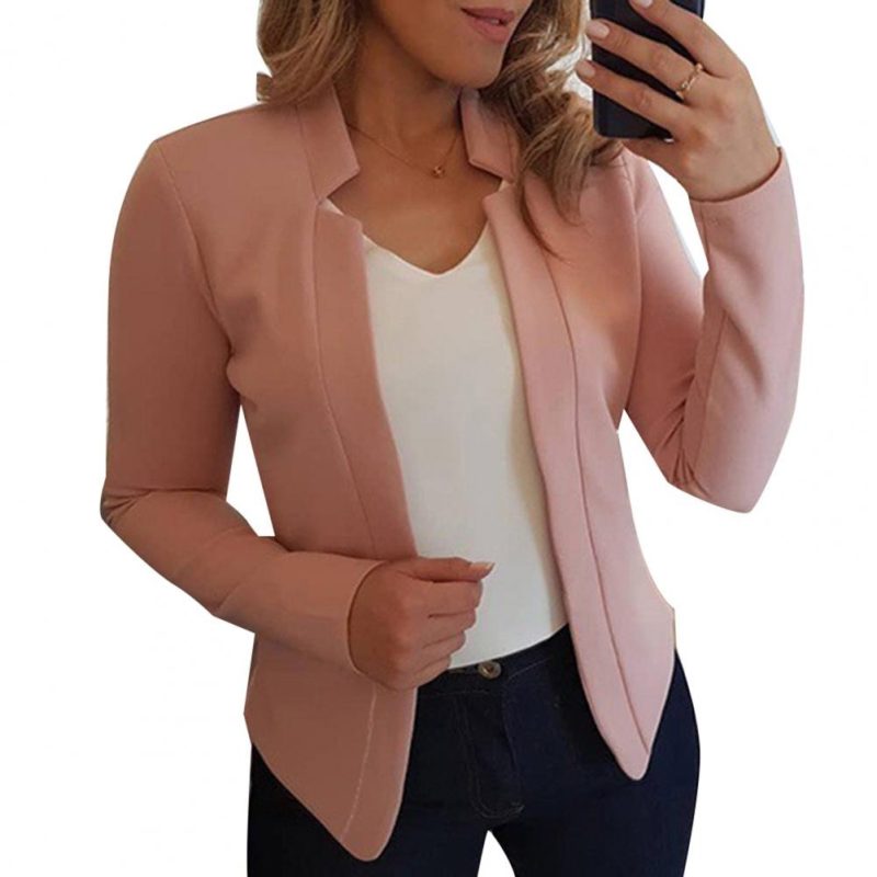 Trendy Women Slim Fit Business Outwear Plus Size Spring Coat OL Style Lady for Work Mujer 2022 Fashion Ins - Image 11