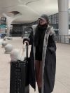 Long Two Sides Wear Coat Women's Winter Down Jacket New Fashion Duck Down Thickened Warm Down Jackets Travel Padding Jacket