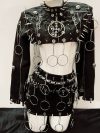 Rivets Jacket Punk Jacket Leather vintage Jacket Skull Jacket y2k Jacket y2k fashion gothic Jacket gothic clothes y2k clothes