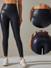 Women Pu Leather Leggings Pants XS-5XL Plus Size Faux Leather Leggings Female Elastic Slim Skinny Sexy Leather Pants Trousers