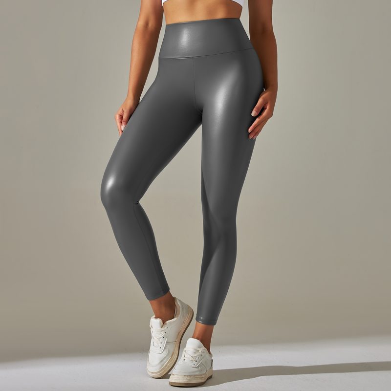 Women Pu Leather Leggings Pants XS-5XL Plus Size Faux Leather Leggings Female Elastic Slim Skinny Sexy Leather Pants Trousers - Image 10