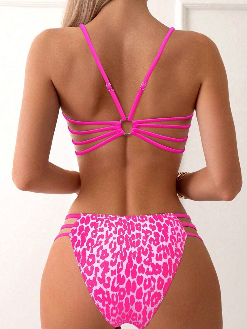 Sexy Leopard Micro Bikini 2025 Women Swimsuit Female Swimwear High Waist Bikinis Sets Brazilian Bandeau Beach Wear Bathing Suit - Image 4