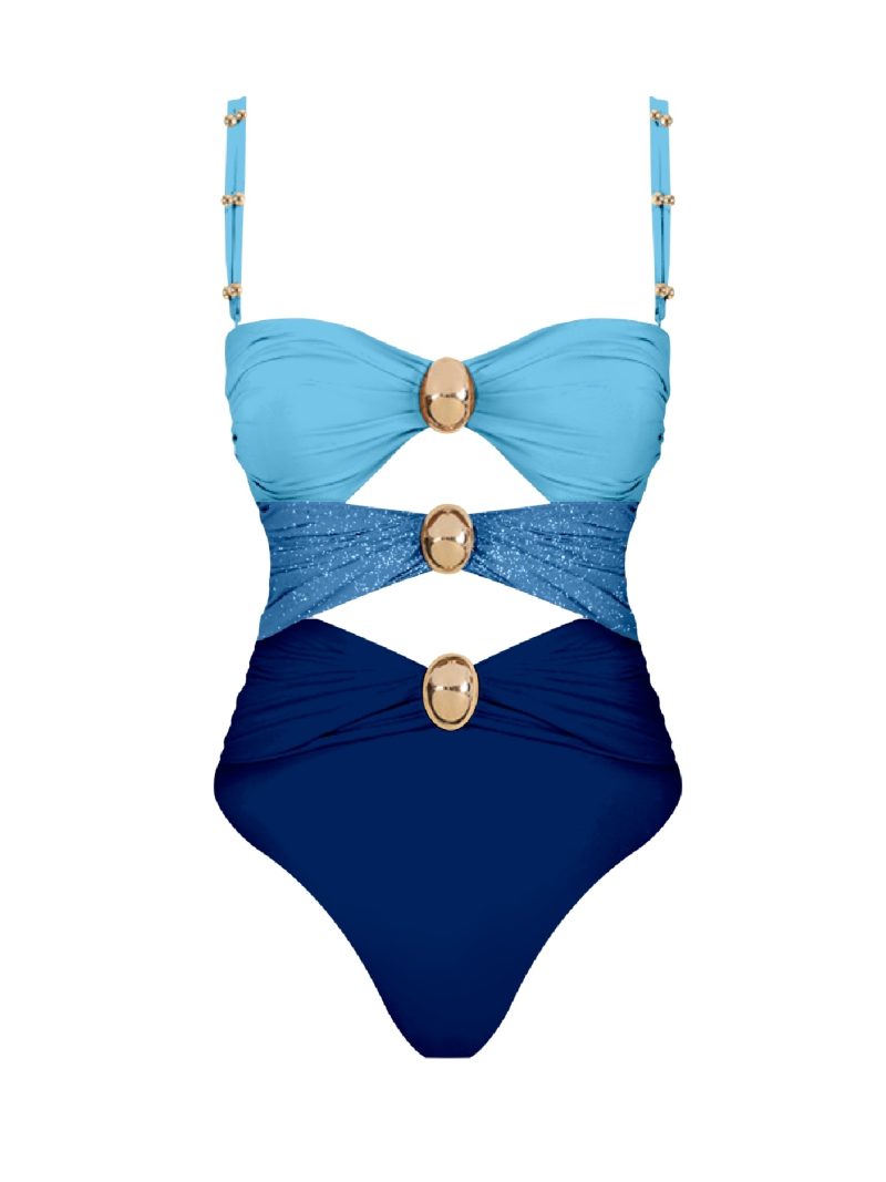 2024 High Quality One Piece Swimsuit Golden buck Printed Push Up Women Bikini Set Swimwear Slimming Bathing Suit Beach Wear - Image 24