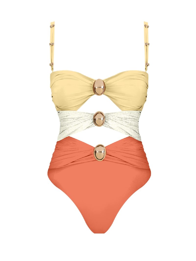 2024 High Quality One Piece Swimsuit Golden buck Printed Push Up Women Bikini Set Swimwear Slimming Bathing Suit Beach Wear - Image 26