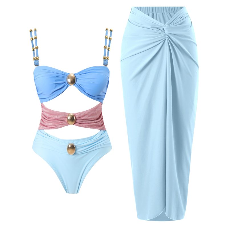 2024 High Quality One Piece Swimsuit Golden buck Printed Push Up Women Bikini Set Swimwear Slimming Bathing Suit Beach Wear - Image 27