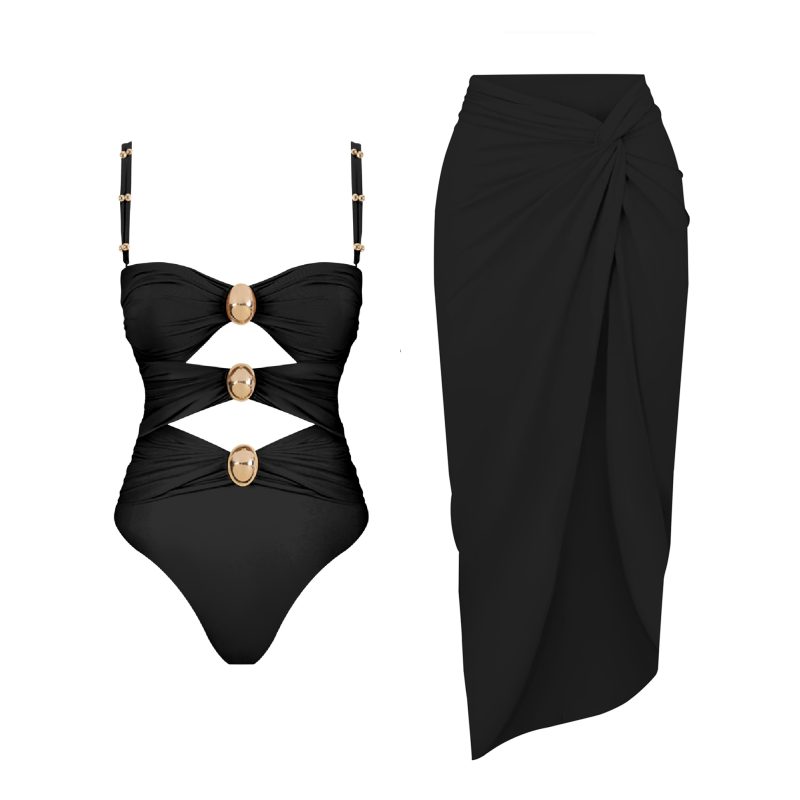 2024 High Quality One Piece Swimsuit Golden buck Printed Push Up Women Bikini Set Swimwear Slimming Bathing Suit Beach Wear - Image 30