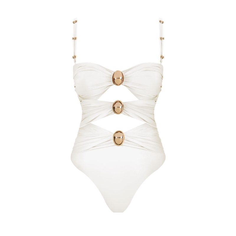 2024 High Quality One Piece Swimsuit Golden buck Printed Push Up Women Bikini Set Swimwear Slimming Bathing Suit Beach Wear - Image 32