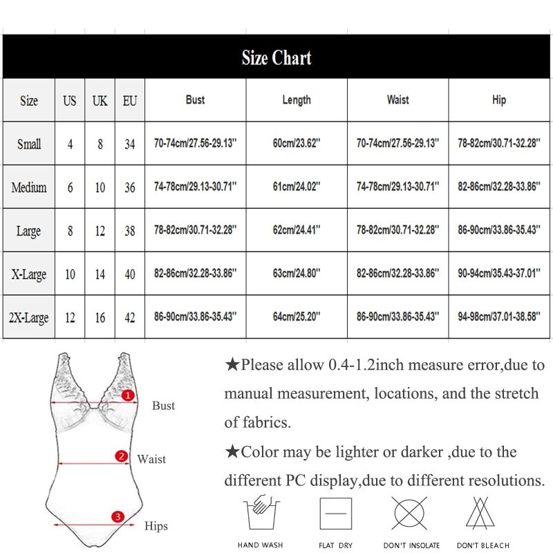 NOTE: Please compare the detail sizes with yours before you buy!!! Use similar clothing to compare with the size - Image 6