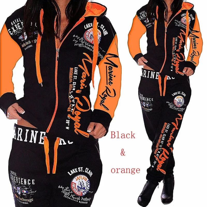 ZOGAA female new Womens Sets Clothes Hoodies Pants 2 Piece Set Warm Ladies Printed Women Outfits Matching Suit Women Tracksuit - Image 6