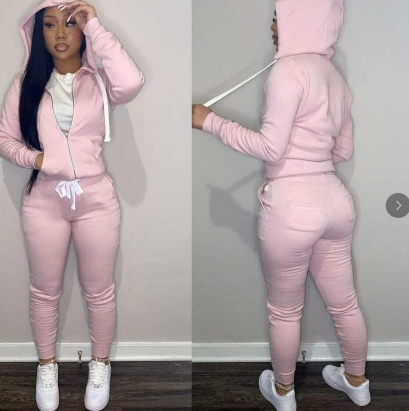 11 Colors fall winter 2 Piece Pants Set Women fall 2025 women clothes Hoodies Sweatshirt Outfit two piece pants set clothes - Image 4