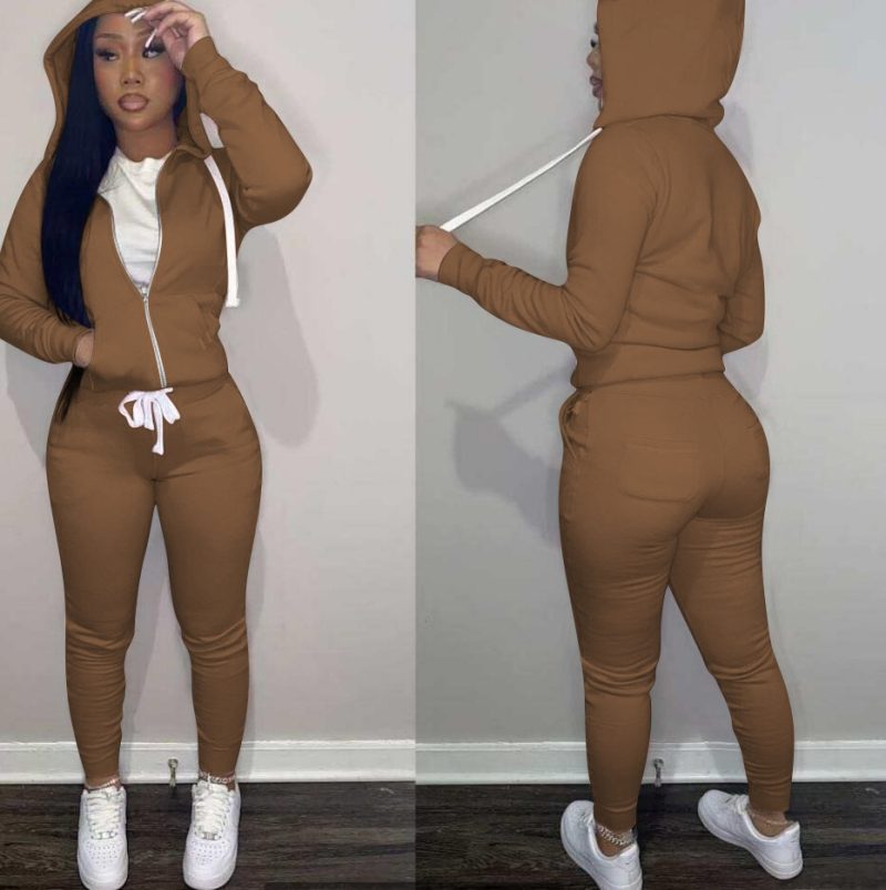 11 Colors fall winter 2 Piece Pants Set Women fall 2025 women clothes Hoodies Sweatshirt Outfit two piece pants set clothes - Image 6
