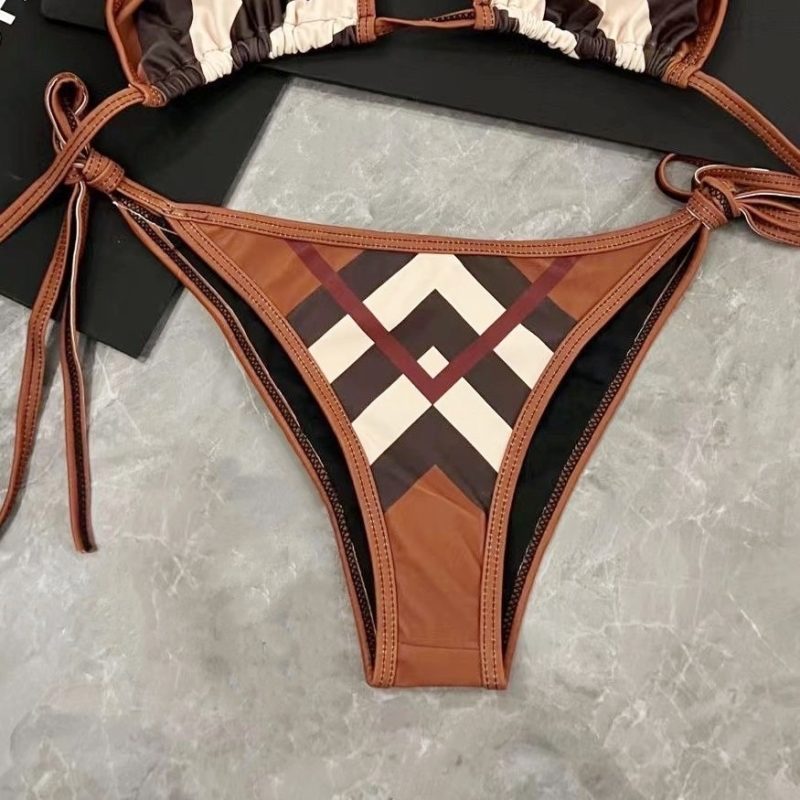 Brand Luxury Design 2024 Summer Bikini 2 Piece Set For Women Sexy Swimwear Praia Swimsuit Cover-ups Tankini Beach Wear Clothes - Image 3