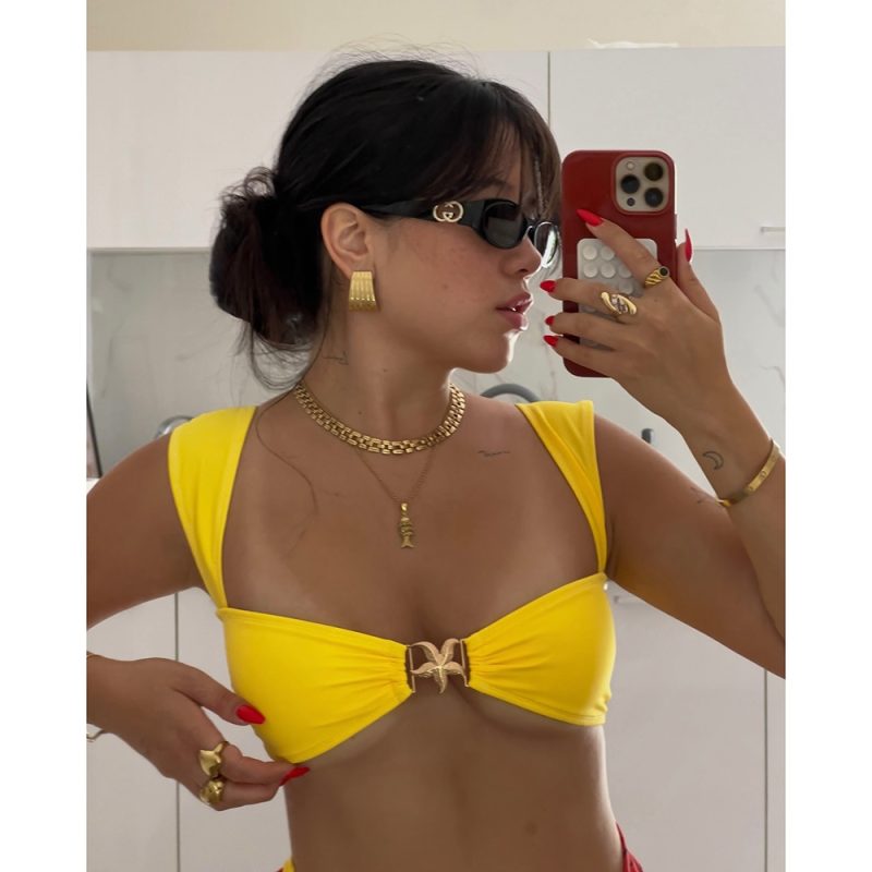 2024 New Sexy Bikinis Push Up Women Swimsuit Starfish Swimwear Brazilian Bikini Set Thong Biquini Female Solid Beachwear - Image 3