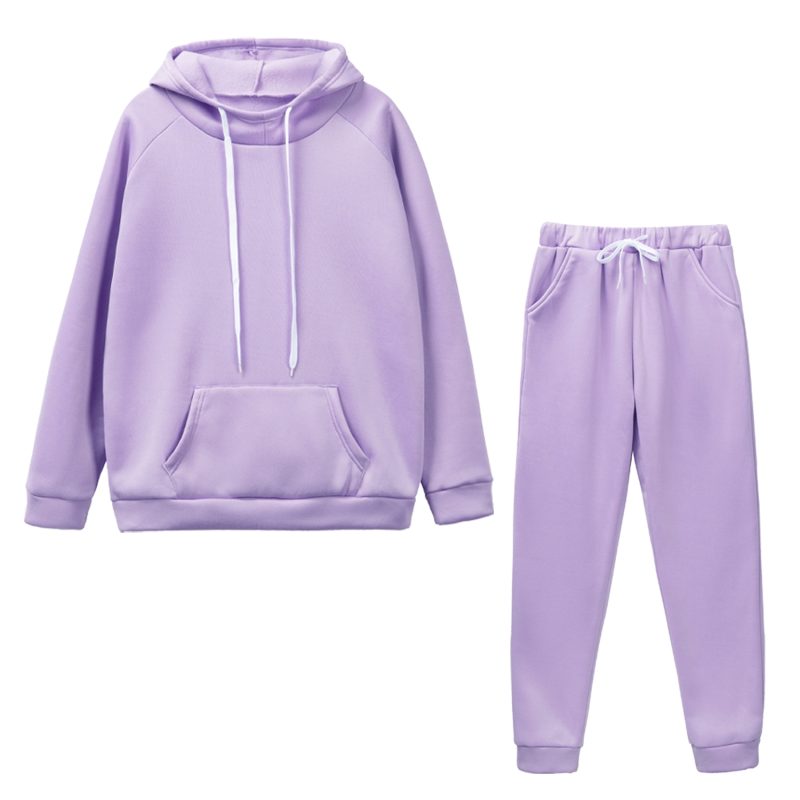 New Autumn Winter Woman Tracksuit Hoodies+Sweatpants 2-Piece Fashion Causal Jogging sweatshirt Clothes Pullover Fleece Pant Sets - Image 16
