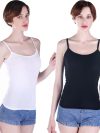 8Colors Modal Camisole Vest Female Short Slim Bottoming Shirt Inside Sexy Fashion Thin Tops Spaghetti Strap Tanks Korean Style